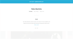 Desktop Screenshot of fabiomartinho.com